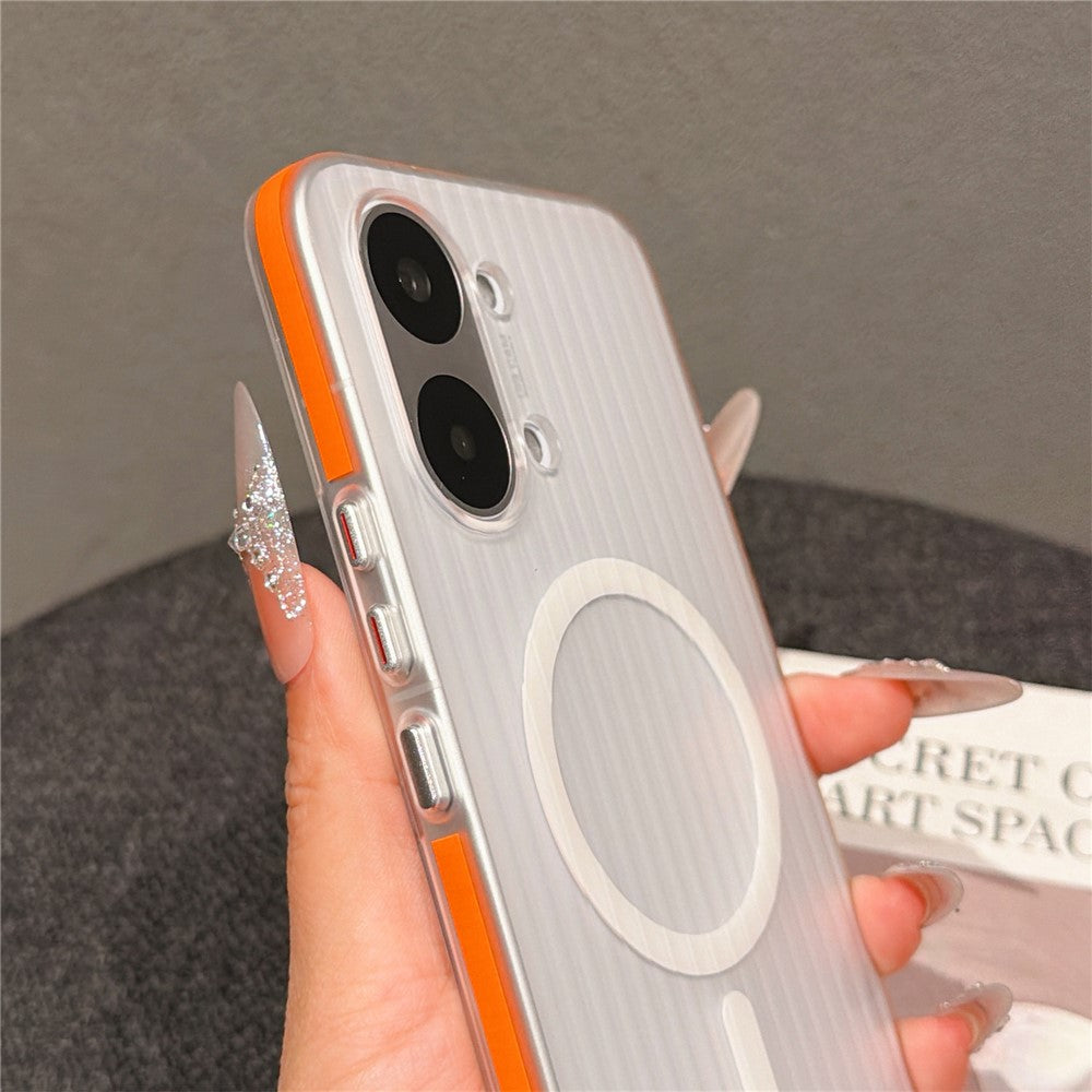 For Xiaomi Poco X8 Pro Max 5G / Redmi Turbo 5 Max 5G Magnetic Phone Case Matte Texture Shockproof Protective PC Cover