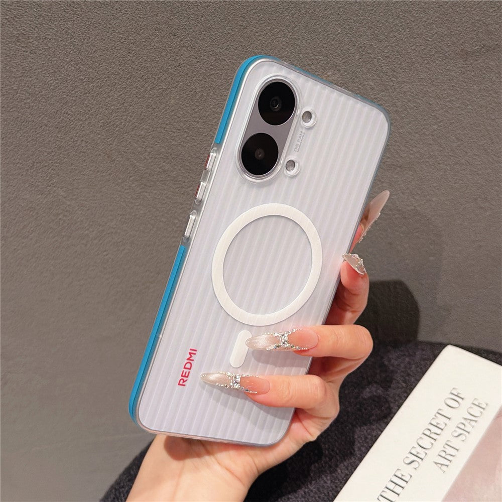 For Xiaomi Poco X8 Pro Max 5G / Redmi Turbo 5 Max 5G Magnetic Phone Case Matte Texture Shockproof Protective PC Cover