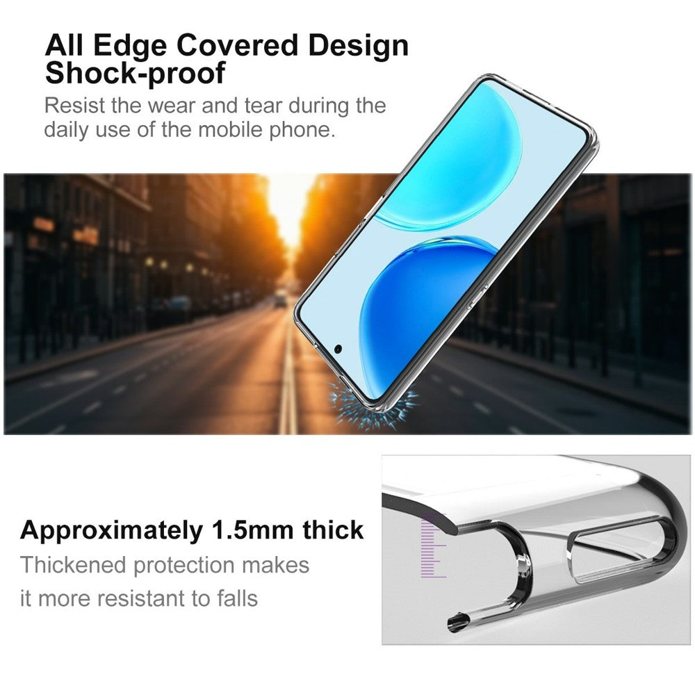 IMAK UX-10 Series For Honor X8d 4G Phone Case Soft TPU Mobile Back Cover