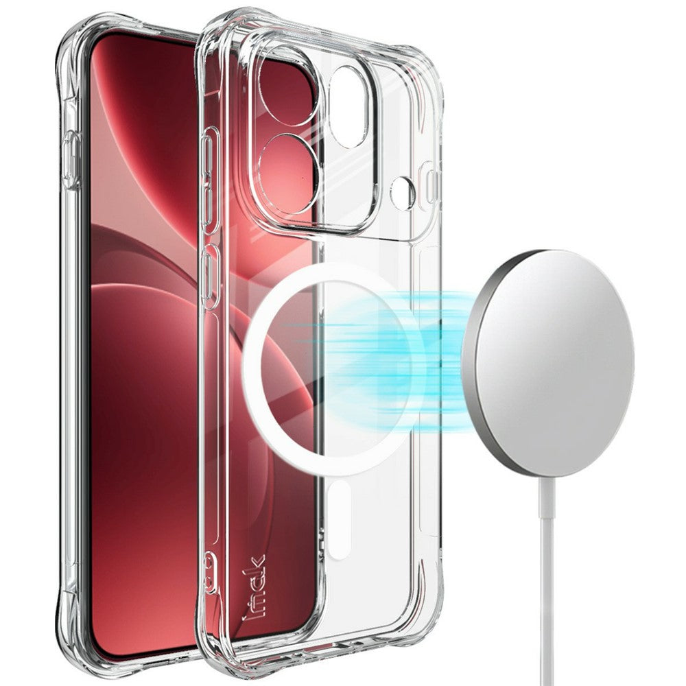 IMAK for Oppo Find X9s Pro 5G Magnetic Case Airbag Shockproof Protection TPU Phone Cover