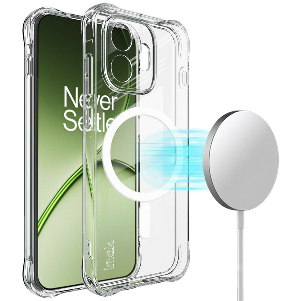 IMAK för OnePlus 15T 5G Magnetiskt Skal Airbag Stötsäkert Skyddande TPU mobilskal