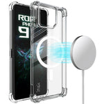 IMAK Magnetic Case for Asus ROG Phone 9 5G / Phone 9 Pro 5G / Phone 9 FE 5G Airbag Shockproof Protection TPU Phone Cover