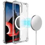 IMAK for Motorola ThinkPhone 5G Magnetic Case Airbag Shockproof Protection TPU Phone Cover