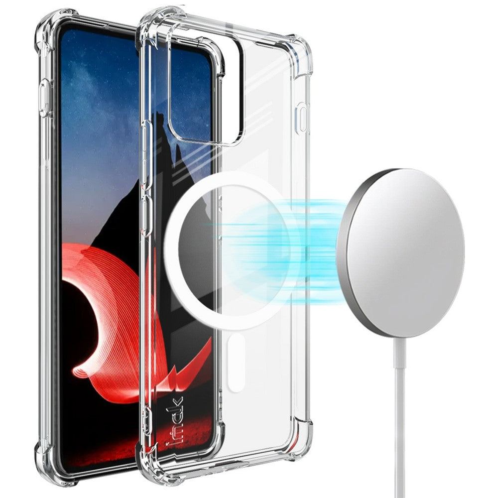 IMAK for Motorola ThinkPhone 5G Magnetic Case Airbag Shockproof Protection TPU Phone Cover