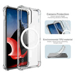 IMAK for Motorola ThinkPhone 5G Magnetic Case Airbag Shockproof Protection TPU Phone Cover