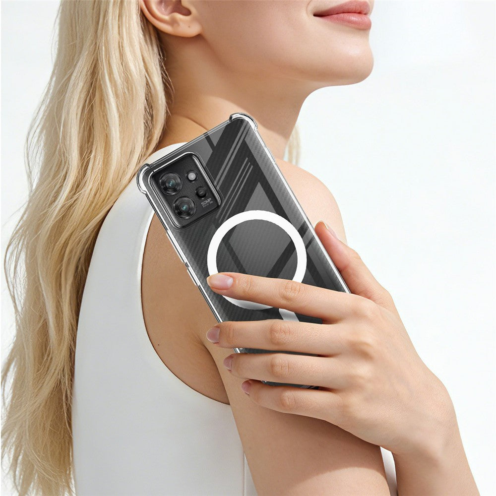 IMAK for Motorola ThinkPhone 5G Magnetic Case Airbag Shockproof Protection TPU Phone Cover