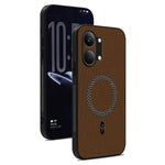 Case For Xiaomi Poco X8 Pro Max 5G  /  Redmi Turbo 5 Max 5G Triangle Texture PU Leather Shockproof Ultra Thin Cover
