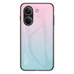 Etui til Xiaomi Poco X8 Pro 5G / Redmi Turbo 5 5G med ridsefast hærdet glas + PC + TPU-mobilcover