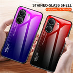 Etui til Xiaomi Poco X8 Pro 5G / Redmi Turbo 5 5G med ridsefast hærdet glas + PC + TPU-mobilcover