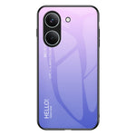 Etui til Xiaomi Poco X8 Pro 5G / Redmi Turbo 5 5G med ridsefast hærdet glas + PC + TPU-mobilcover