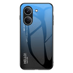Etui til Xiaomi Poco X8 Pro 5G / Redmi Turbo 5 5G med ridsefast hærdet glas + PC + TPU-mobilcover
