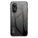 Etui til Xiaomi Poco X8 Pro 5G / Redmi Turbo 5 5G med ridsefast hærdet glas + PC + TPU-mobilcover