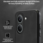 ANNYOJO mobilskal till Xiaomi Poco X8 Pro 5G / Redmi Turbo 5 5G PU-läder + PC + TPU Fallskyddande baksida i mobil