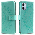 For Xiaomi Redmi 15a 5G Stand Case Imprinted Totem PU Leather Wallet Phone Cover with Wrist Strap