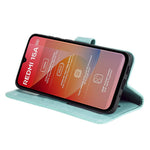 For Xiaomi Redmi 15a 5G Stand Case Imprinted Totem PU Leather Wallet Phone Cover with Wrist Strap