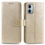 For Xiaomi Redmi 15a 5G Stand Case Imprinted Totem PU Leather Wallet Phone Cover with Wrist Strap