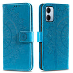 For Xiaomi Redmi 15a 5G Stand Case Imprinted Totem PU Leather Wallet Phone Cover with Wrist Strap