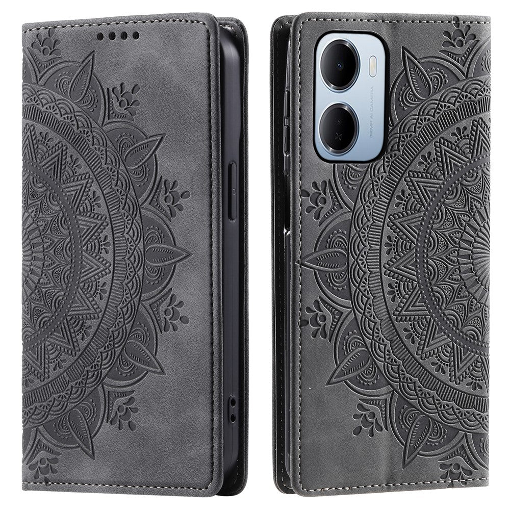 For Xiaomi Redmi 15a 5G Phone Case Magnetic Closing Leather Phone Cover Pattern Imprinted