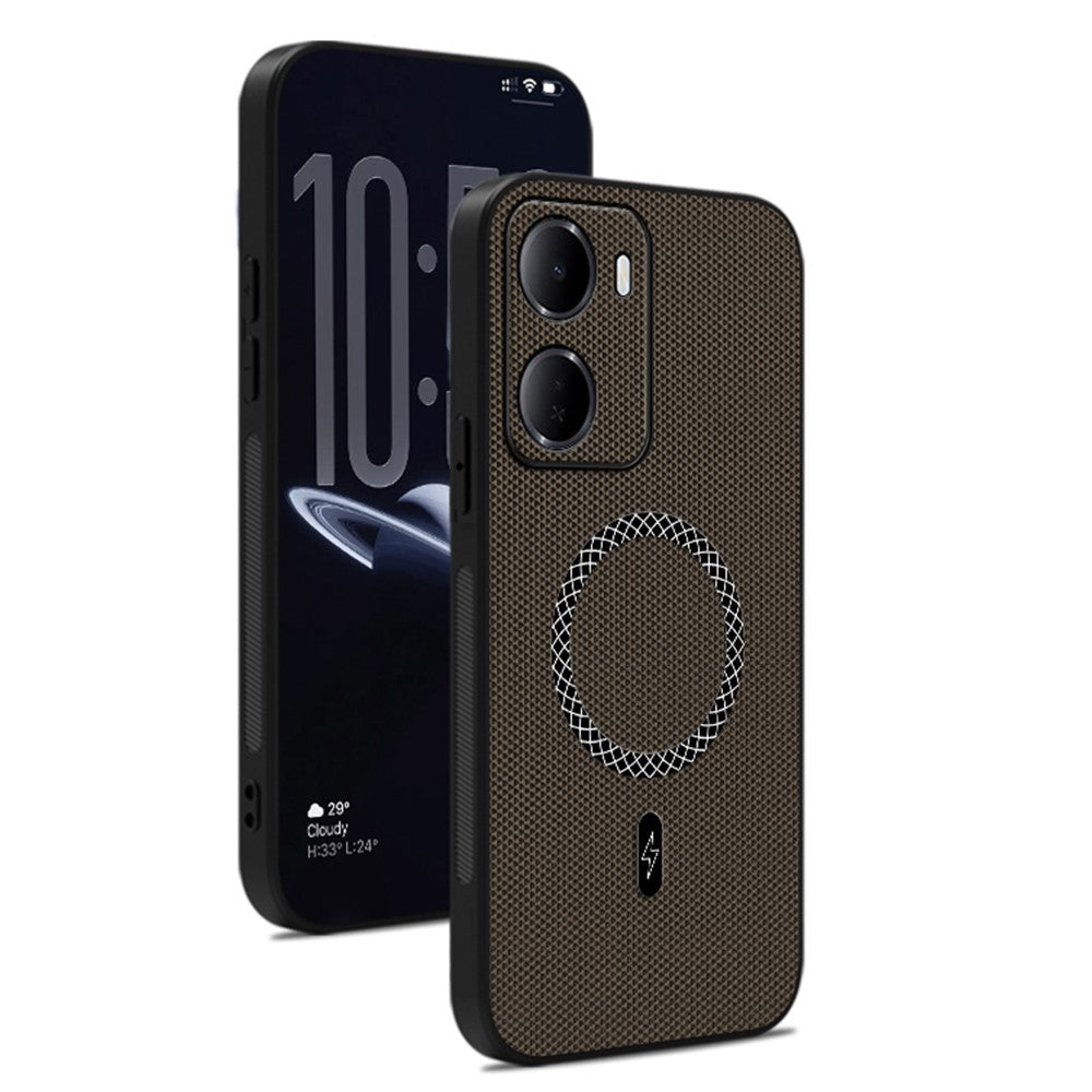For Xiaomi Redmi 15a 5G Case Triangle Texture PU Leather Shockproof Ultra Thin Cover