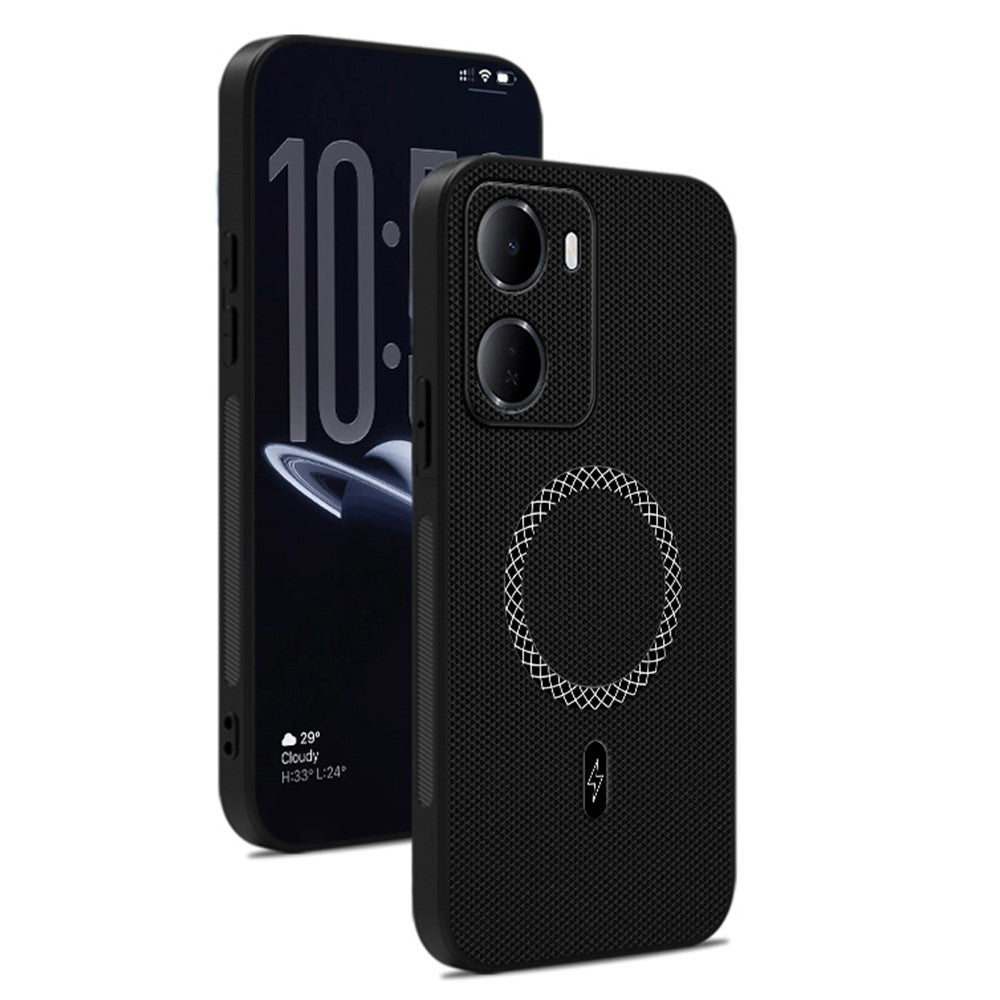 For Xiaomi Redmi 15a 5G Case Triangle Texture PU Leather Shockproof Ultra Thin Cover