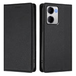 For Xiaomi Redmi 15a 5G Wallet Case RFID Blocking Litchi Texture Leather Mobile Cover