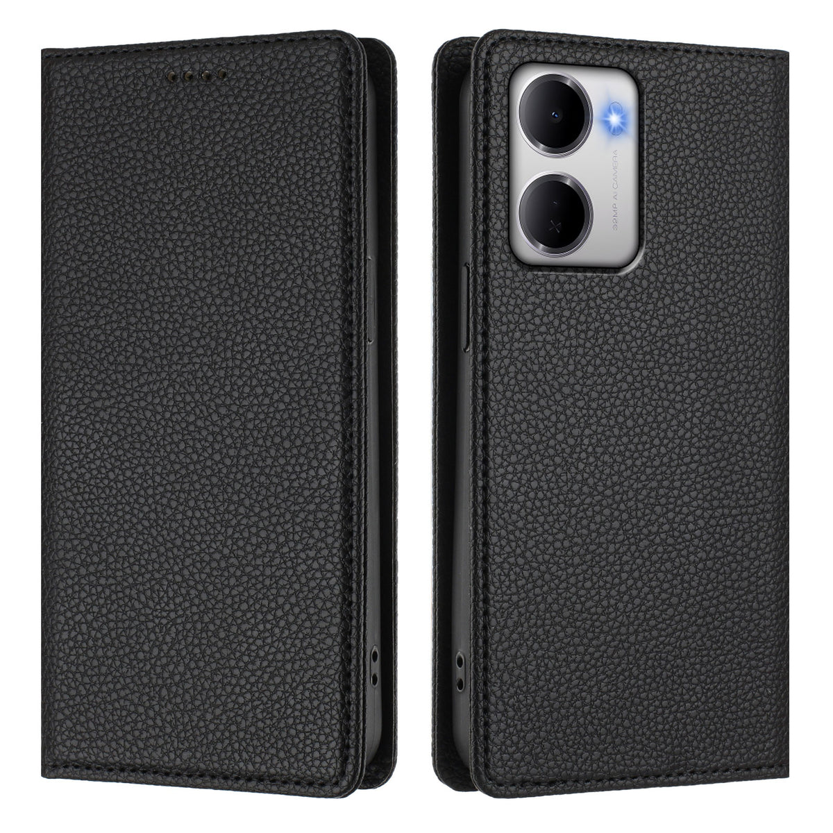 For Xiaomi Redmi 15a 5G Wallet Case RFID Blocking Litchi Texture Leather Mobile Cover