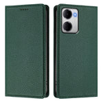 For Xiaomi Redmi 15a 5G Wallet Case RFID Blocking Litchi Texture Leather Mobile Cover