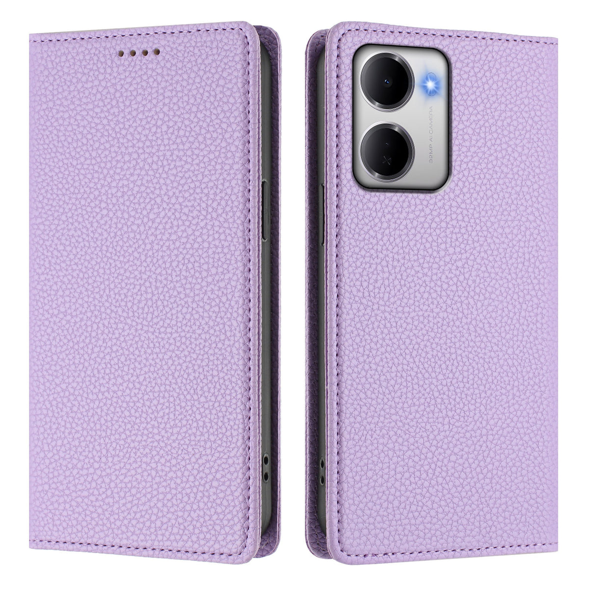 For Xiaomi Redmi 15a 5G Wallet Case RFID Blocking Litchi Texture Leather Mobile Cover