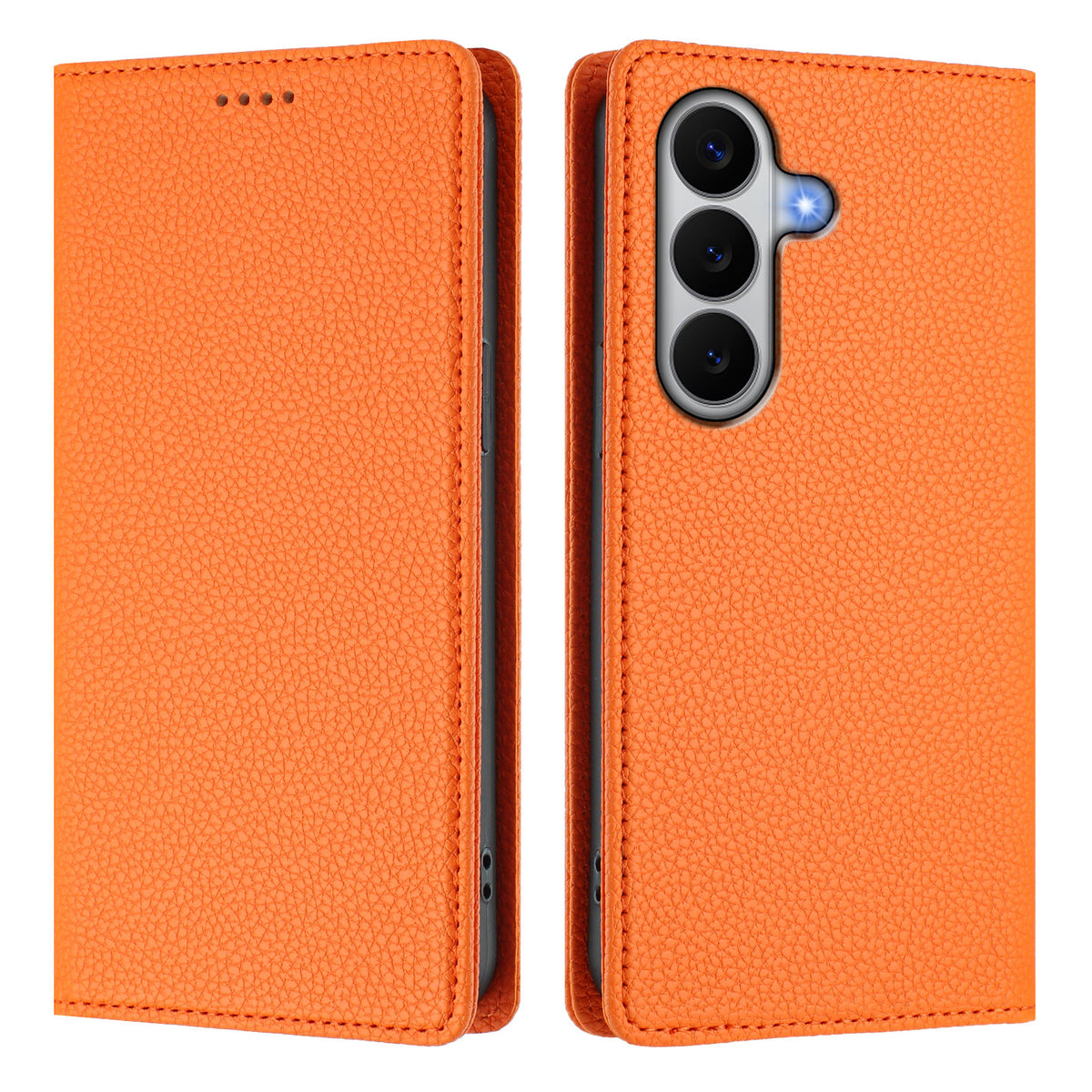 For Samsung Galaxy A27 5G Wallet Case RFID Blocking Litchi Texture Leather Mobile Cover