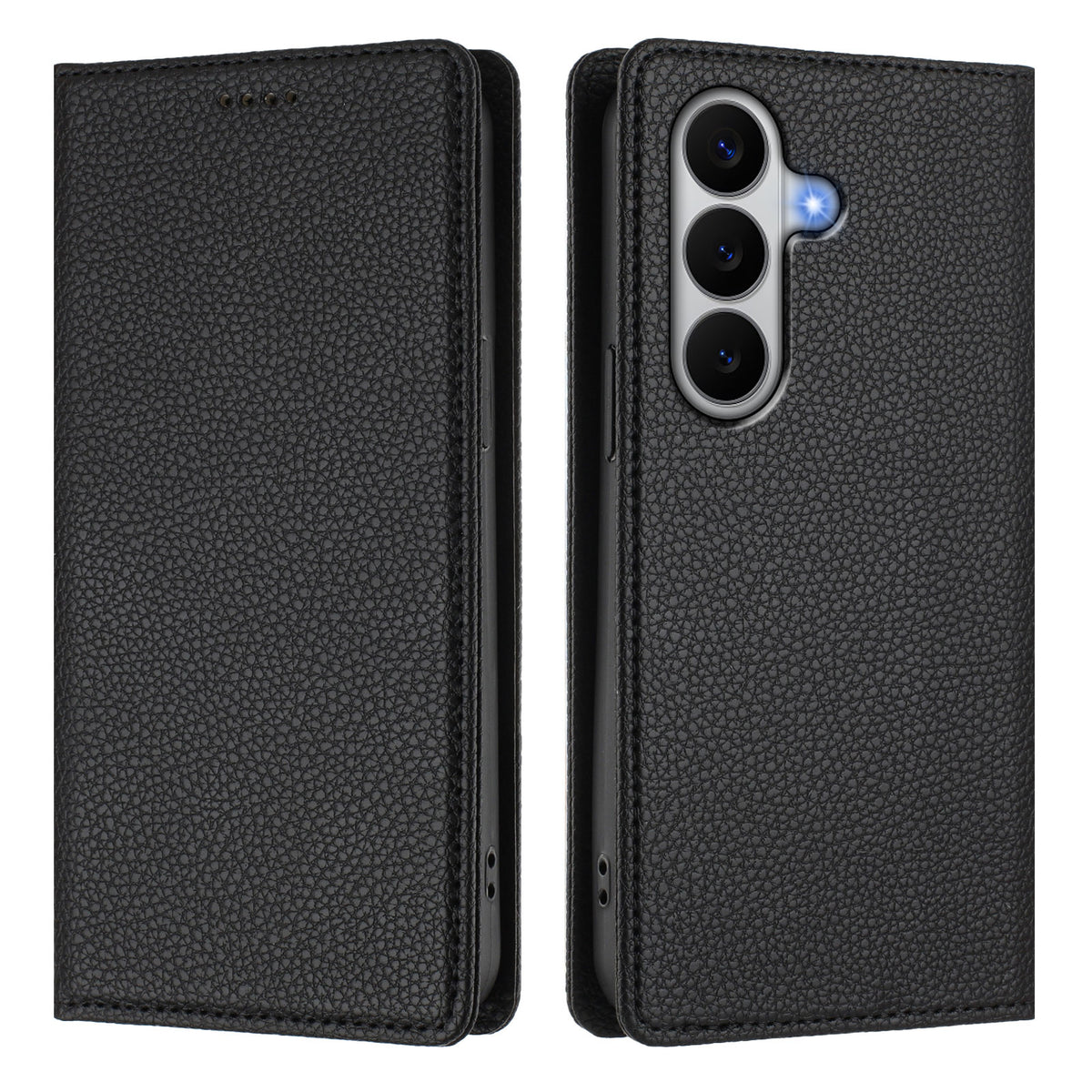 For Samsung Galaxy A27 5G Wallet Case RFID Blocking Litchi Texture Leather Mobile Cover
