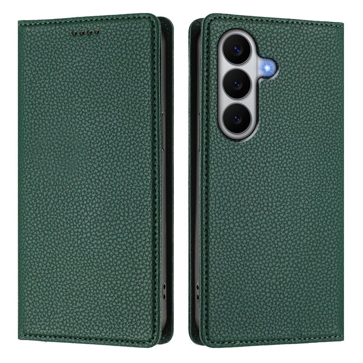 For Samsung Galaxy A27 5G Wallet Case RFID Blocking Litchi Texture Leather Mobile Cover