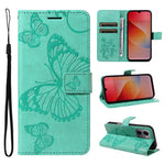 Xiaomi Redmi 15a 5G Plånboksfodral Läderfodral med Blommigt Fjärilstryck, Stativ