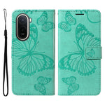 For Xiaomi Poco C85x 5G / Redmi A7 Pro 4G (171.56mm) Wallet Case Floral Butterfly Imprinted Leather Phone Cover Stand