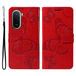 For Xiaomi Poco C85x 5G / Redmi A7 Pro 4G (171.56mm) Wallet Case Floral Butterfly Imprinted Leather Phone Cover Stand