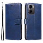 For Xiaomi Redmi 15a 5G Leather Wallet Case with Strap Solid Color Phone Stand Cover