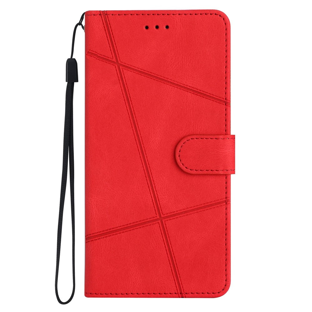 Stødsikkert mobilcover til Xiaomi Redmi Note 11 4G (Qualcomm) / Redmi Note 11S 4G, pungcover i PU-læder med Crazy Horse-tekstur, vendbart cover med rem