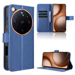 For Oppo Find X9 Ultra 5G Leather Wallet Case with Strap Diamond Texture Phone Cover