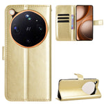 For Oppo Find X9 Ultra 5G PU Leather Case with Strap Crazy Horse Texture Phone Wallet Cover