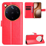 For Oppo Find X9 Ultra 5G PU Leather Case with Strap Crazy Horse Texture Phone Wallet Cover