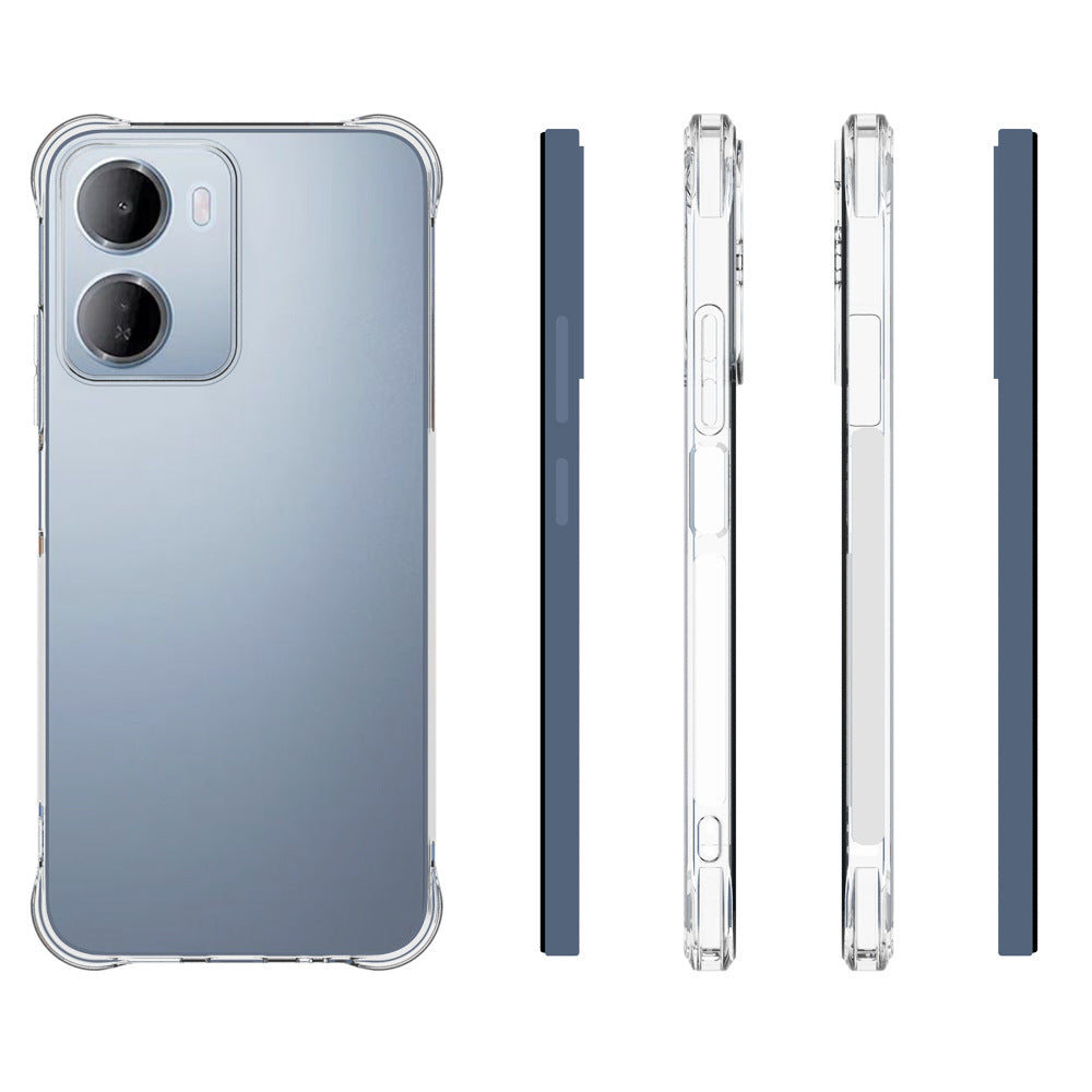 WANLONFENG for Xiaomi Redmi 15a 5G  TM Series Clear TPU Case 2.0mm Phone Back Cover