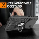 For Xiaomi Redmi Note 15 Pro 4G (Global) Case Slide Camshield Kickstand PC + TPU Phone Cover