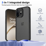 For OnePlus 15T 5G Case Skin Touch Matte PC + TPU Anti-Drop Phone Cover