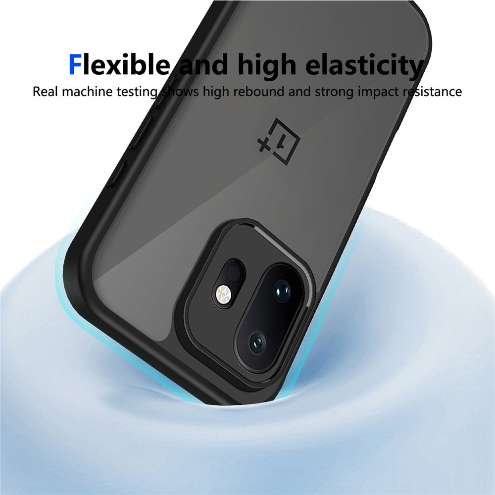 For OnePlus 15T 5G Case Skin Touch Matte PC + TPU Anti-Drop Phone Cover
