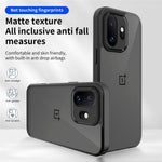 For OnePlus 15T 5G Case Skin Touch Matte PC + TPU Anti-Drop Phone Cover