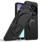 Magnetisk cover til Xiaomi Poco C75 4G / Redmi 14C 4G / Redmi 14C 5G / Redmi 14R 5G med ringstativ, skydekamera og TPU-PC-hybridcover