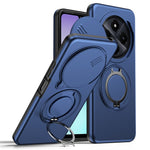 Magnetisk cover til Xiaomi Poco C75 4G / Redmi 14C 4G / Redmi 14C 5G / Redmi 14R 5G med ringstativ, skydekamera og TPU-PC-hybridcover