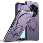 Magnetisk cover til Xiaomi Poco C75 4G / Redmi 14C 4G / Redmi 14C 5G / Redmi 14R 5G med ringstativ, skydekamera og TPU-PC-hybridcover