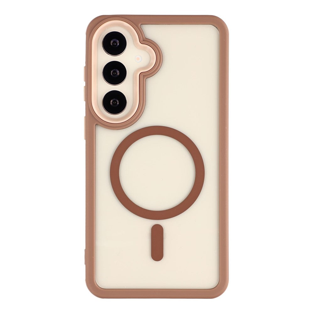 For Samsung Galaxy S26+ Magnetic Case TPU Clear Acrylic Detachable 2 in 1 Protective Phone Cover