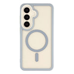 Samsung Galaxy S26-magnetisk etui, TPU, klar akryl, aftageligt 2-i-1-beskyttende mobilcover