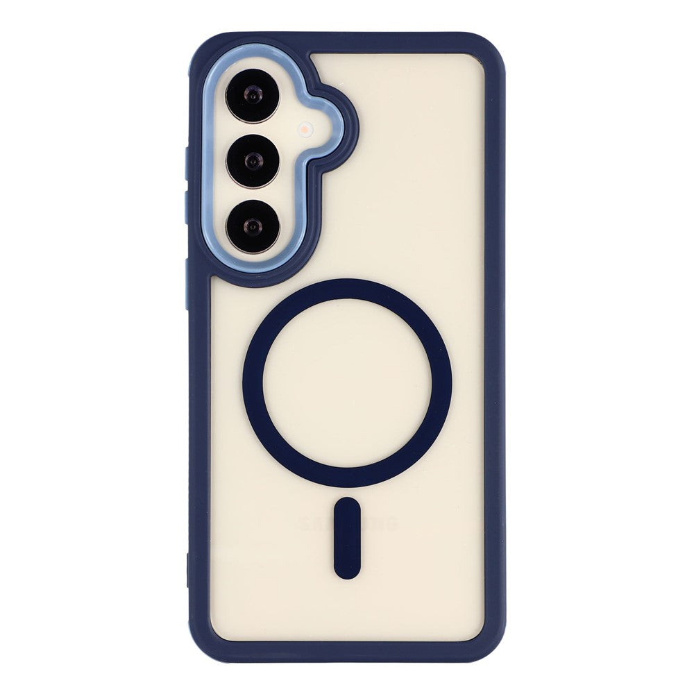 For Samsung Galaxy S26 Magnetic Case TPU Clear Acrylic Detachable 2 in 1 Protective Phone Cover